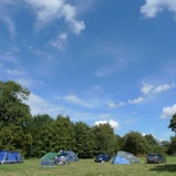 This is a photo of the campsite